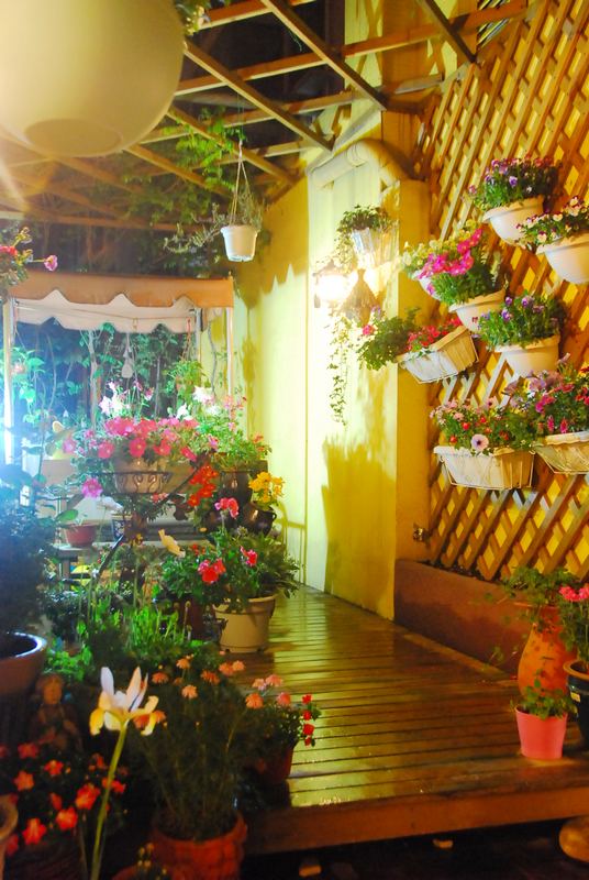 「」35㎡顶楼露台造园，不到一年，把家打造成了空中的“世外桃源”