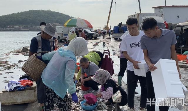 半岛新闻客户端|螃蟹50元、大海螺45元！记者走市场逛码头，青岛最“鲜”海货价格表来了