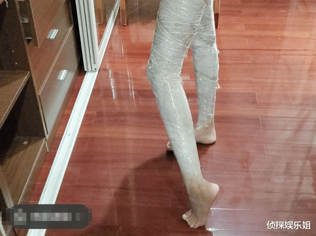 孙怡|爱美新境界！孙怡为做精致女孩全身裹满保鲜膜，网友调侃像“木乃伊”