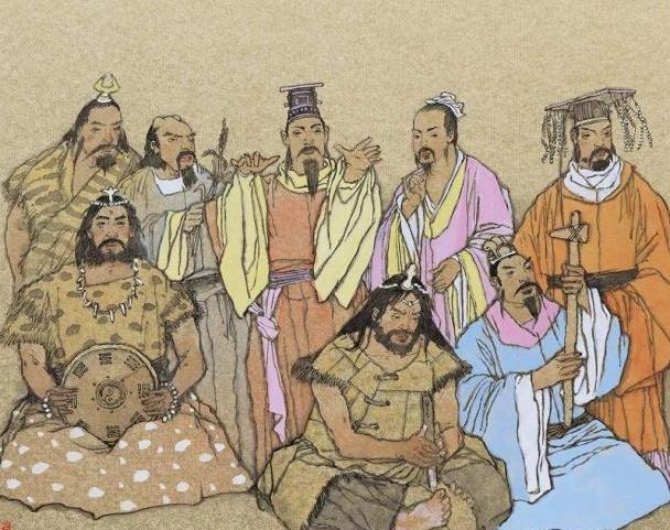 「黄帝」上古时期的五位贤君：青帝、赤帝、黄帝、白帝、黑帝分别是谁？