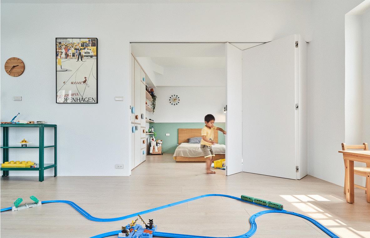 |为孩子她家178㎡房子打造交流式厨房和游戏室,全屋温馨有品晒晒