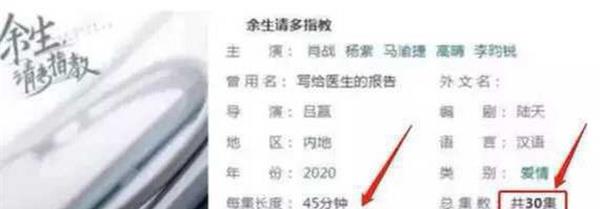 余生请多指教▲《余生请多指教》定档11月5号？谁注意播出平台，粉丝：太懂我了