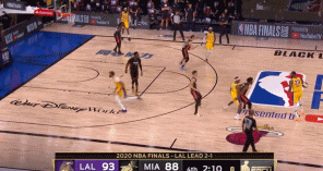 湖人队|湖人是不是5打8不知道，老詹快被克劳德打残了是真的！最后JB他被......