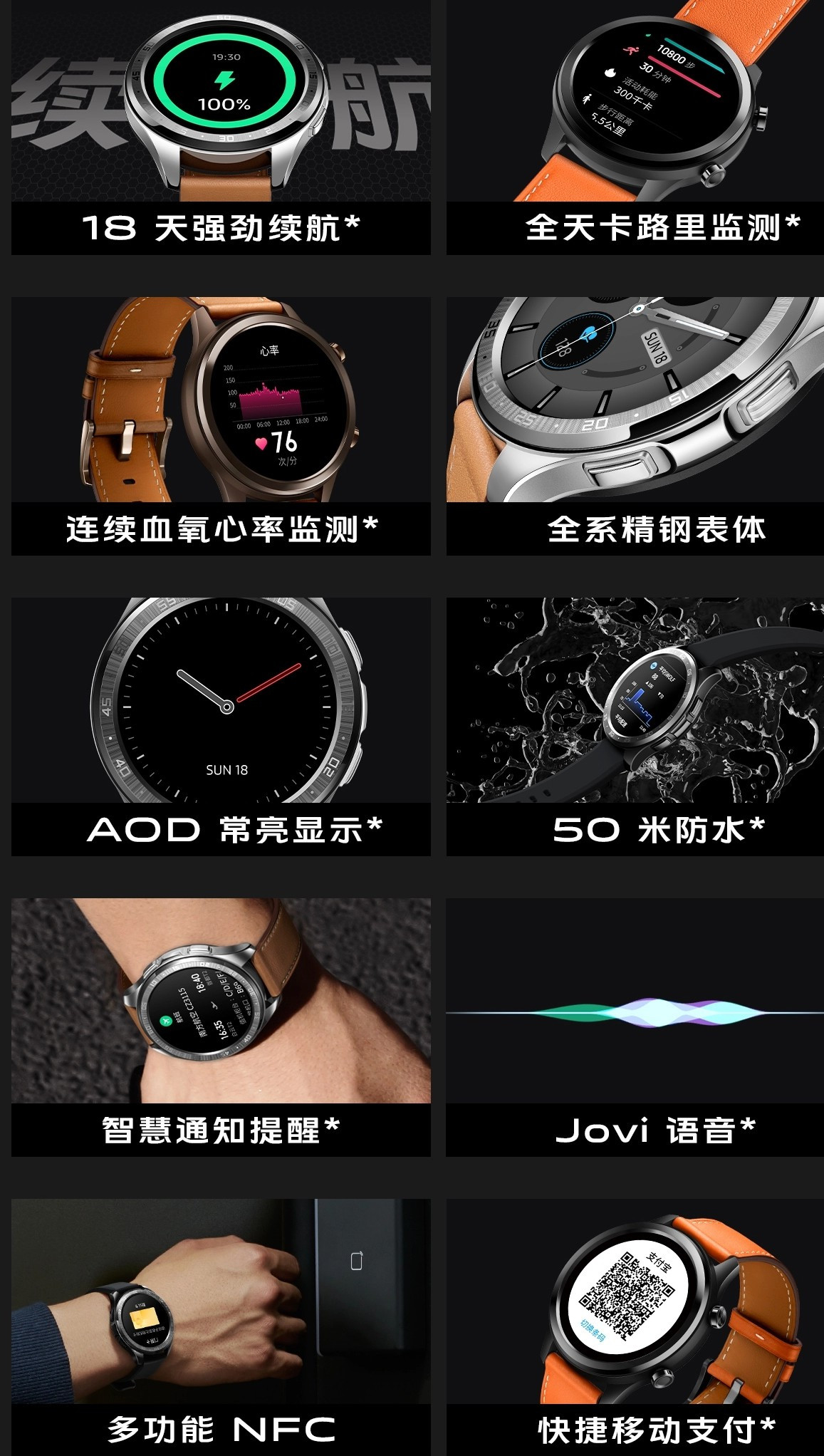 网购|全系1299元,vivo WATCH智能手表发布
