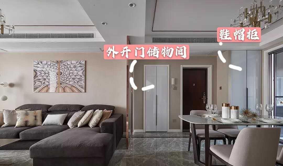 |实拍140平复式大宅，一进门就被客厅迷住，全屋轻奢高级，太美了