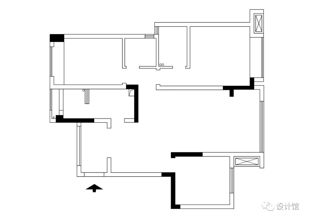【】沙发墙上有门，他家做了个造型，装成隐形门，藏得可真漂亮！