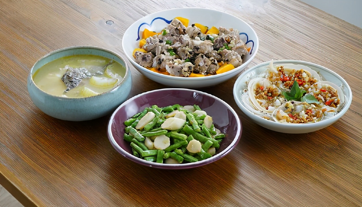 山药|“三菜一汤”冬日瘦身兼养生，姜汁四季豆山药给好气色!