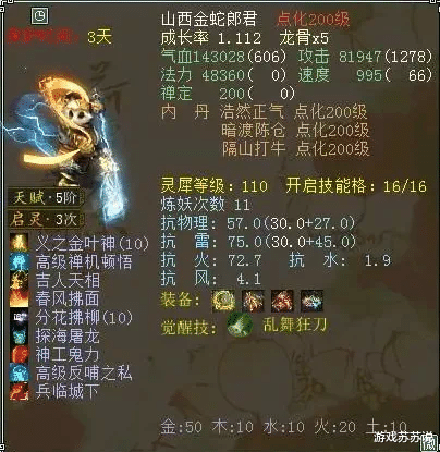 大话西游|大话西游2分花拂柳强化到10级是什么样的？土豪玩家的浪淘沙给你答案