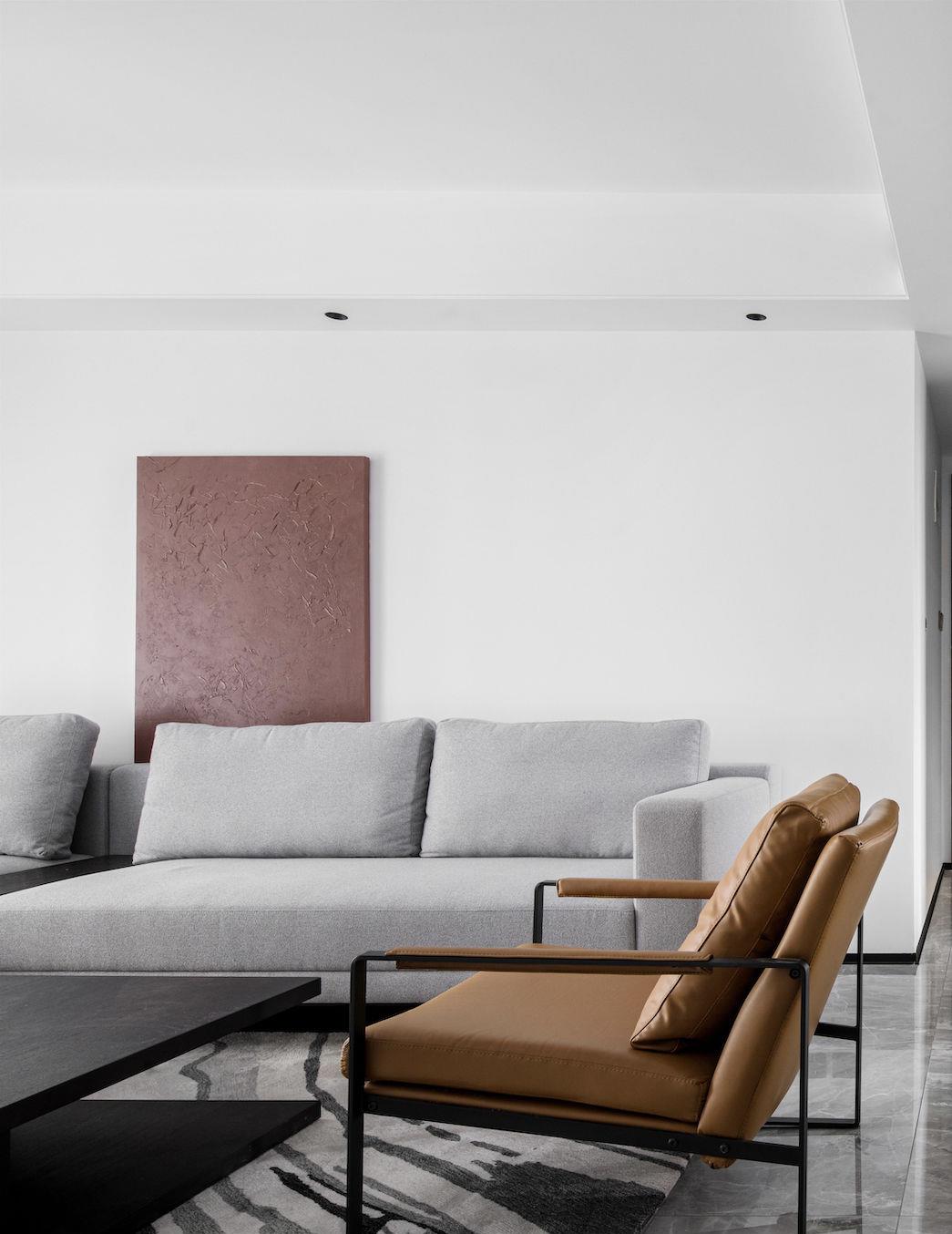 |现代风不会装别乱装,学他家巧用黑白灰,效果出来时尚精致很高级