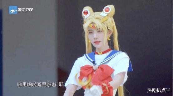 鞠婧祎|鞠婧祎又翻车,水冰月造型撞脸蔡徐坤,没有头发挡脸男相明显