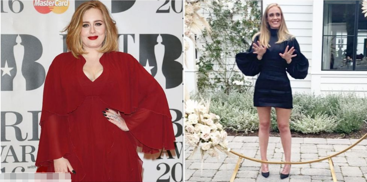 「饮食」瘦掉半个自己！爱黛儿：「现在的我不流泪，只流汗！」