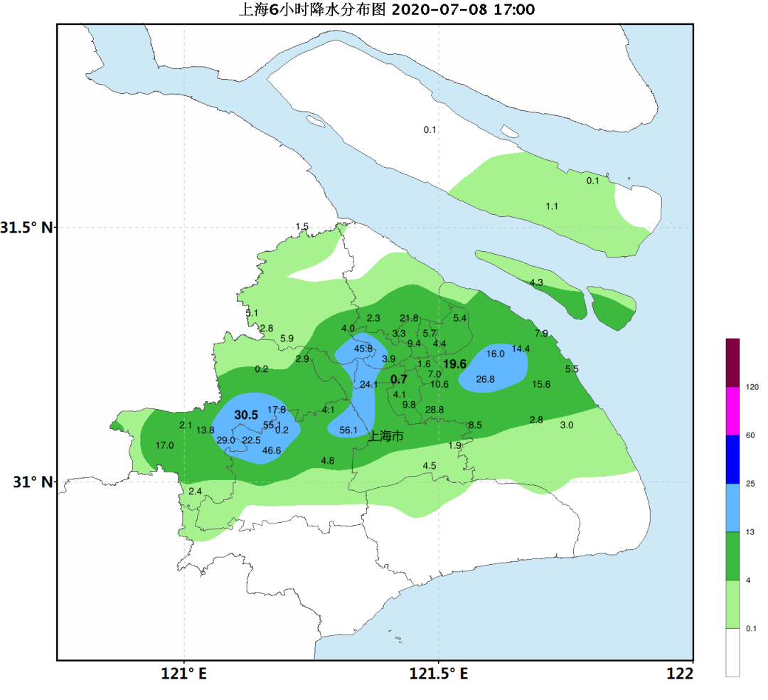 上海预警发布|梅雨已有30天 今明还有大到暴雨
