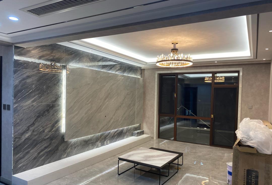 []历时8个月轻奢新房硬装结束，多了档次少了温馨，大家觉得值得吗