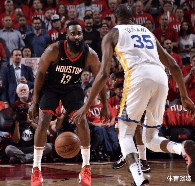 詹姆斯·哈登|亲自联系哈登！不愧是杜兰特，打不过就组三巨头，全力追上詹姆斯
