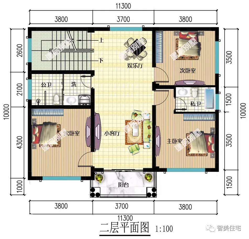 ##3栋面宽11-12米间，欧式风设计的别墅，造型不复杂很好施工