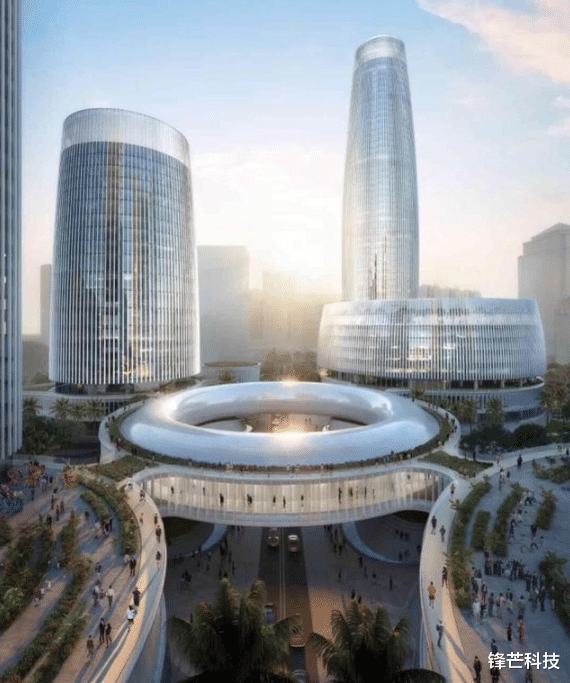 OPPO|OPPO投资22亿,在长安修建超249米大楼,建筑面积达46万平米