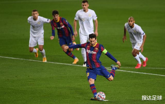 欧冠|欧冠疯狂15分钟！巴萨连创3大历史纪录，梅西领先C罗6球