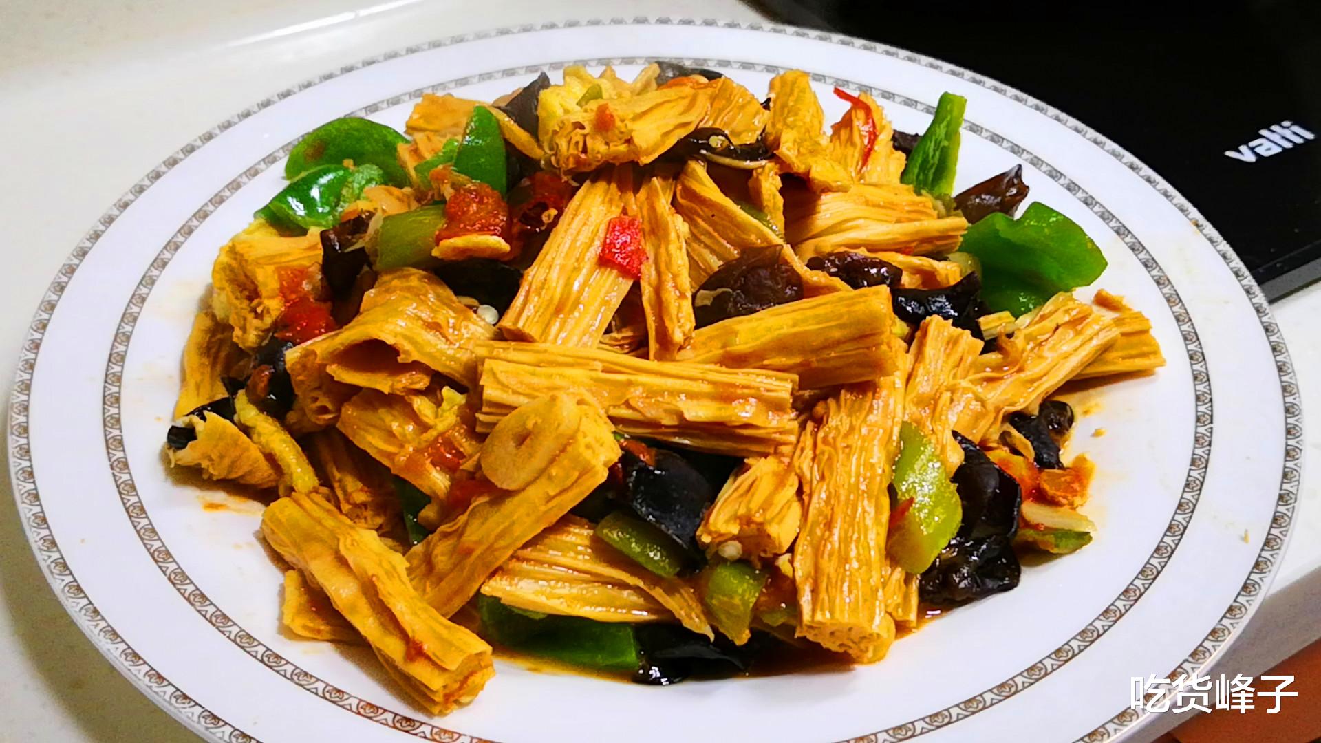 豆腐▲泡腐竹，可别放到水里就泡，老妈用了30年的方法，简单快速不夹生