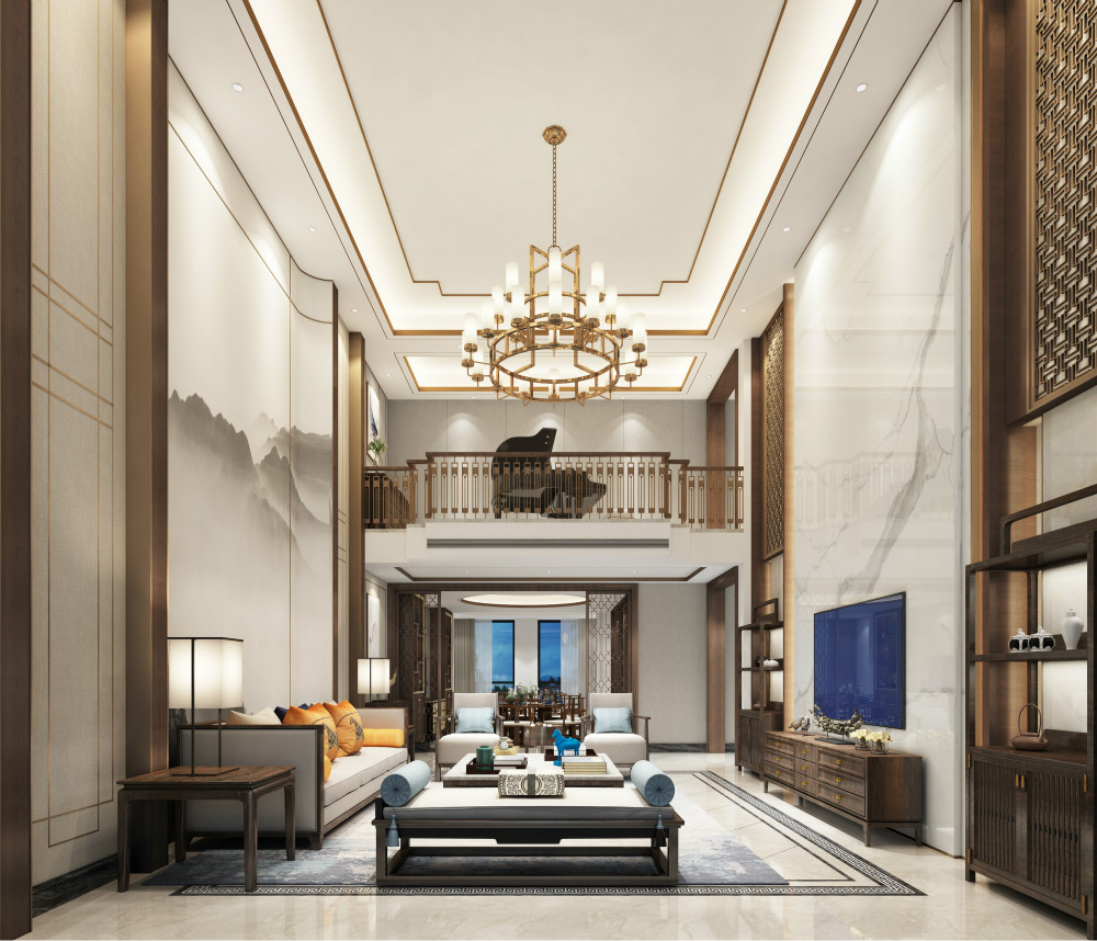 『』2000万新中式豪宅别墅，装修完后城里人都羡慕！听完价格你心动吗