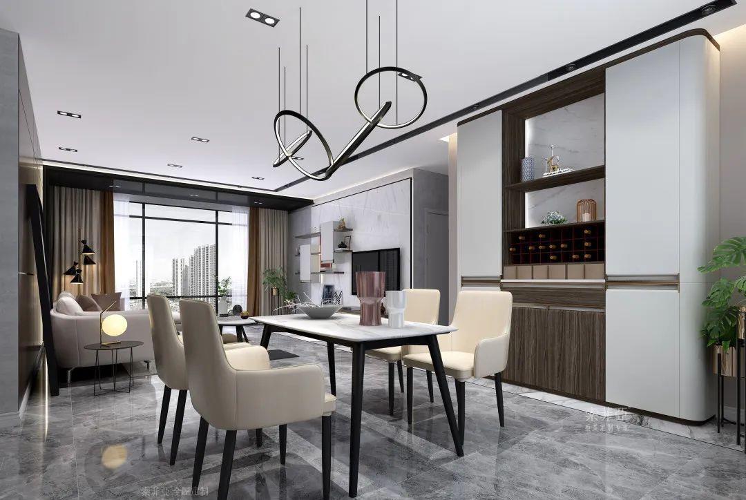 『』为什么要装餐边柜？因为餐桌真的太太太太乱了！