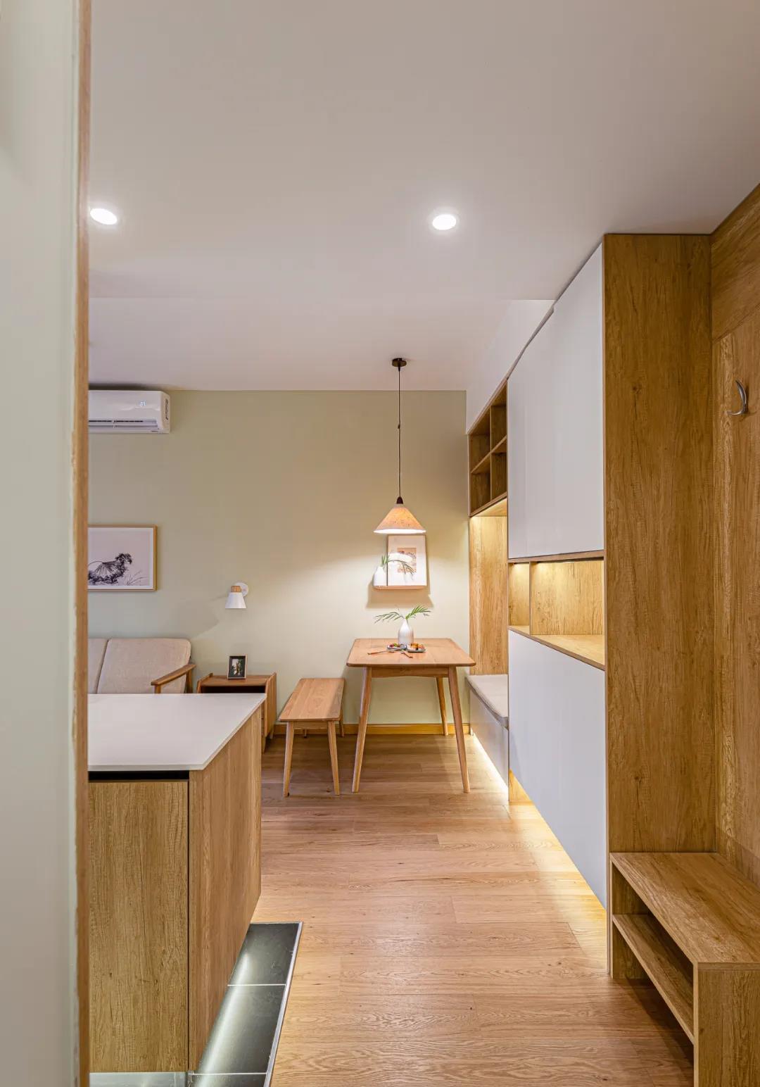 设计师|讲真，这套小户型装修真不错，功能齐备又敞亮，设计费没白花