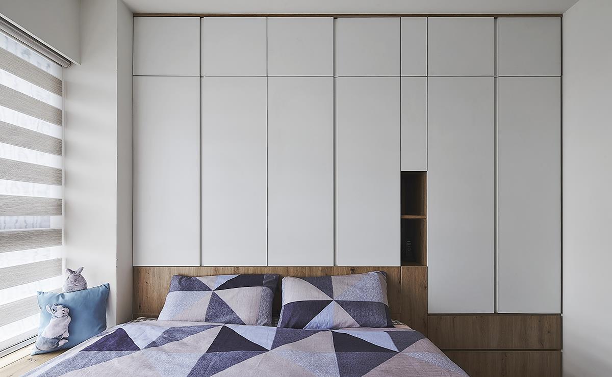 「」73㎡三居室，将旅行记忆全部收藏在家中，简单纯粹的新婚小家！