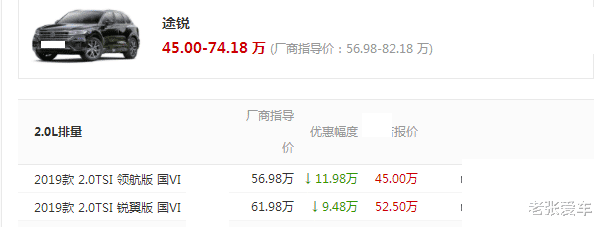 [大众汽车]SUV中的低调王，起步2.0T全车0缺陷，却连跌11.98万，没人赏识