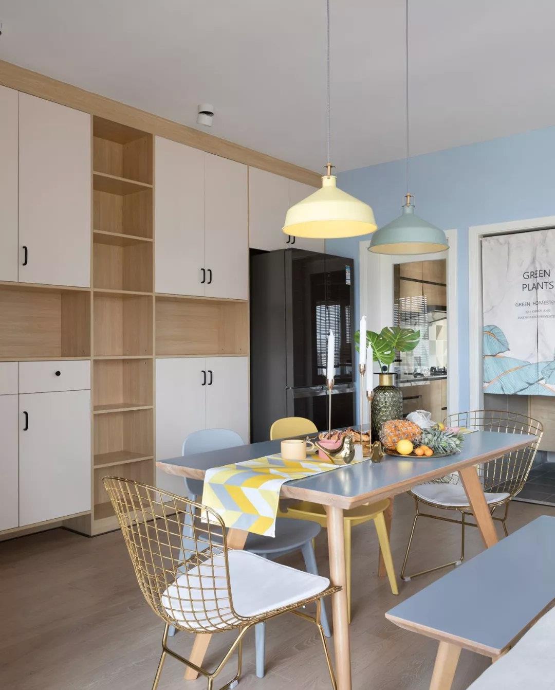 |110平三居室，简约北欧风，清新自然（附平面图）