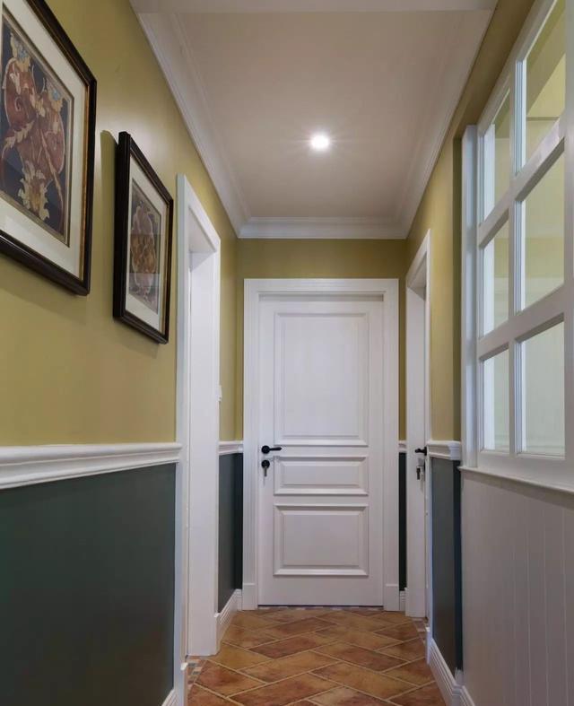 走廊尽头这样装, 真漂亮!