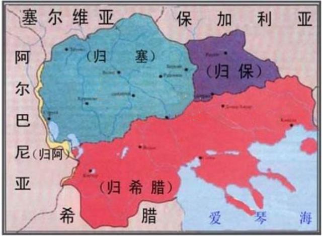 [巴尔干半岛]昔日著名国家，后长期沦亡，又被三国瓜分，现国土仅剩38%