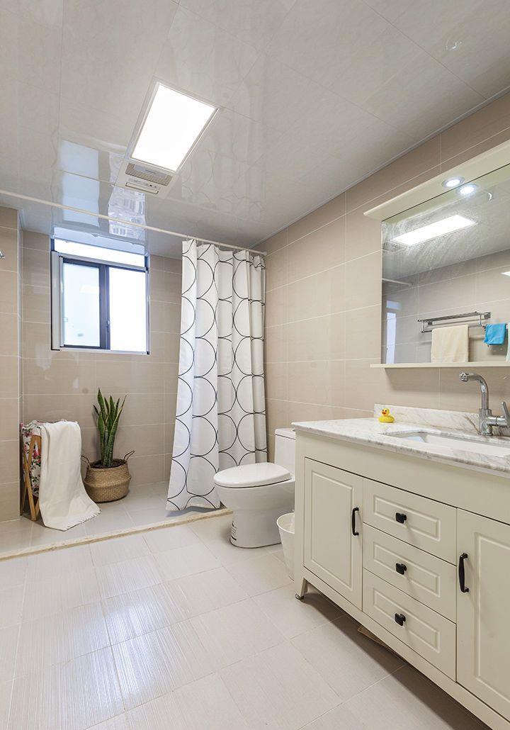 []这个家不算特豪华，但清爽简约的氛围让人喜欢，20万装修太值了！