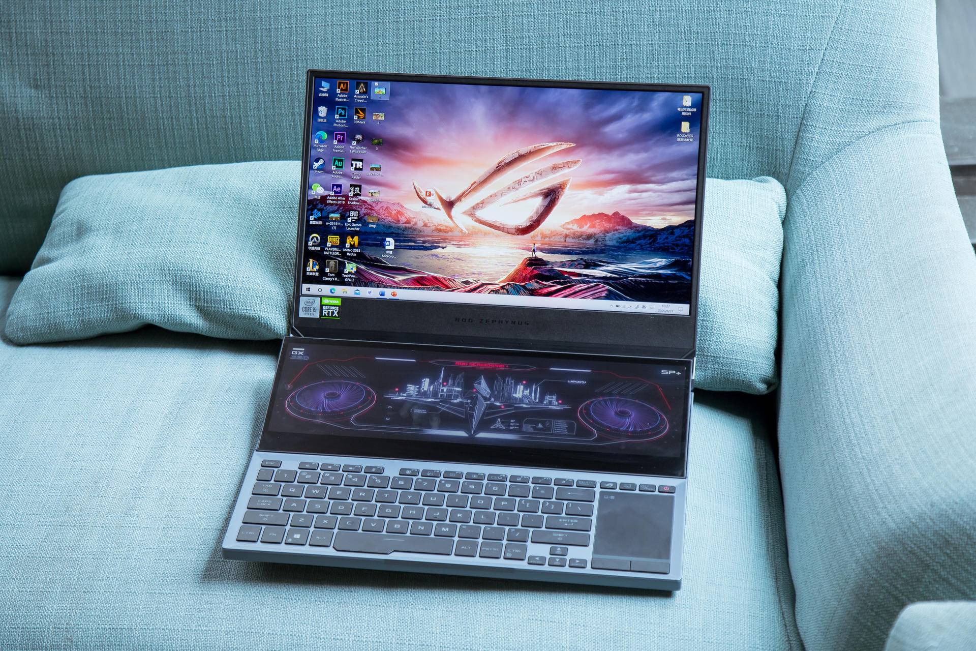笔记本|5万的笔记本实力到底有多强？ROG冰刃双屏综合性能评测
