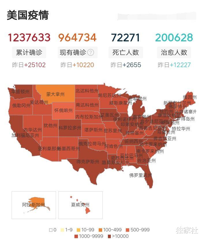 【美国】实在太惨烈了！截至5月6日14时，绝望的消息再从美国传来