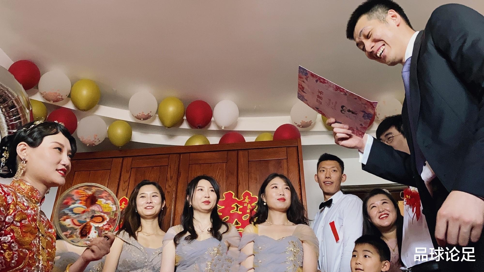 【山西男篮】喜讯！30岁CBA悍将昨日大婚，新娘貌美如花，球队主教练当证婚人