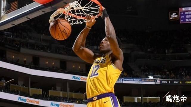 湖人队@湖人赌对了，场均19+12天才入选双一阵，詹皇看着他16+12逆袭勇士