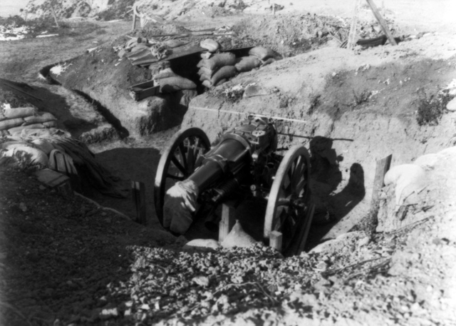 榴弹炮|英国BL6英寸30CWT榴弹炮，装着2具大弹簧，一战前的攻城榴弹炮