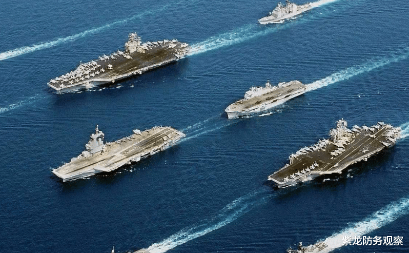 美国海军：一起来家门口搞事吗？3艘美核航母将齐聚亚太，张召忠发出警告