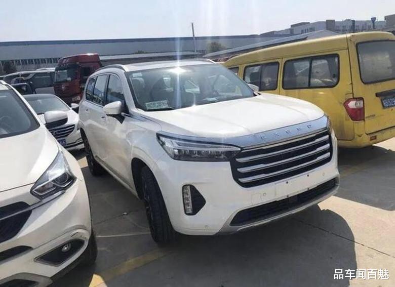 奇瑞▲奇瑞高端“大块头”实车曝光，车长近五米，2.0T动力超大众途昂