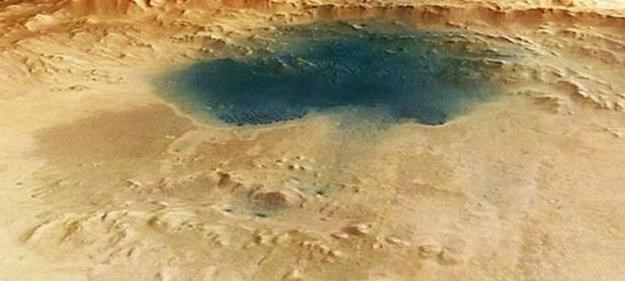 『火星』火星传来一张诡异照片：有羊群在火星奔跑，难道火星上真有生物？