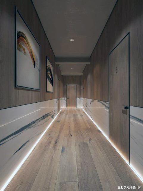 地板|我压根不装踢脚线，就靠墙根内凹5公分，走圈隐形灯带，才叫高级！