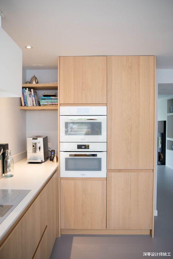 ##灶台拐角抬高2cm放厨电,这细节处理太棒了,水渍流不去清洁省心