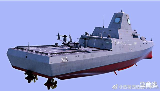 【电影霸主】055之后我们造啥？058全能舰了解一下，航母霸主地位可能不保