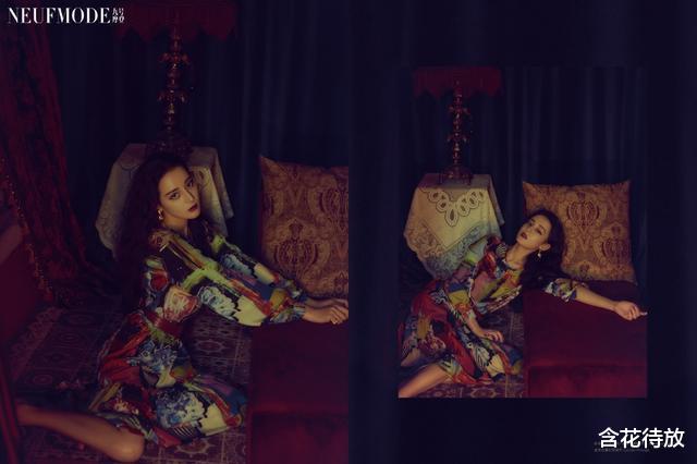 迪丽热巴|迪丽热巴大片来袭，一架钢琴一朵玫瑰，宛如油画中走出的世纪公主