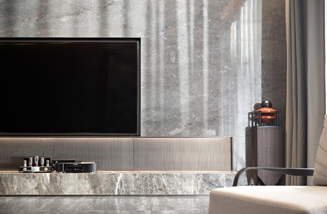 「」?130平大豪宅,现代轻奢风的简约设计,莫兰迪色彩搭配,舒适极了