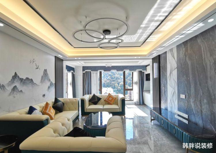 「」砸30万装修的新房，轻奢优雅的新中式设计，大家都说这钱花得值