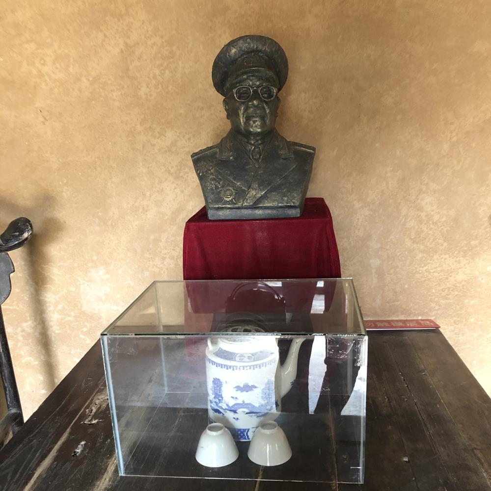 这座土房子，就是张云逸当年居住的地方，非常简陋