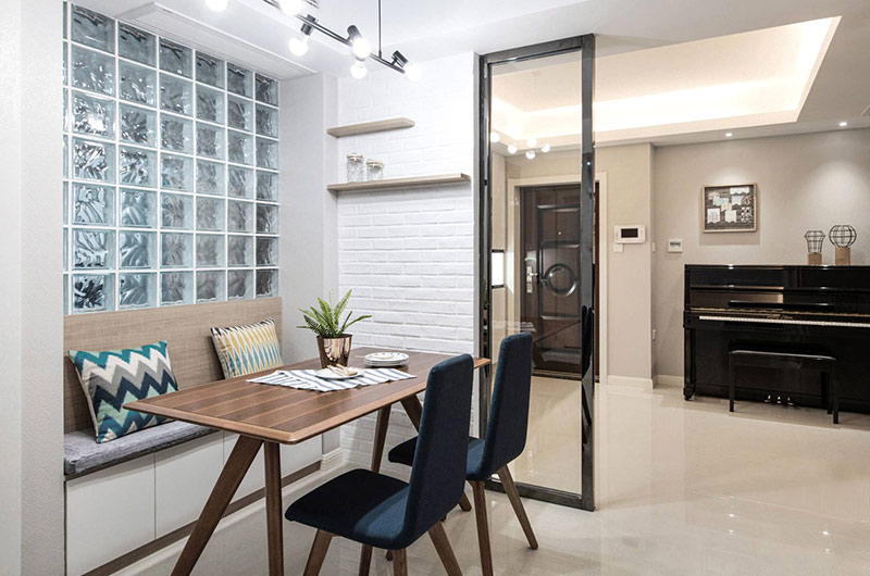 |6款实用卡座设计，你家的小户型餐厅有救了！