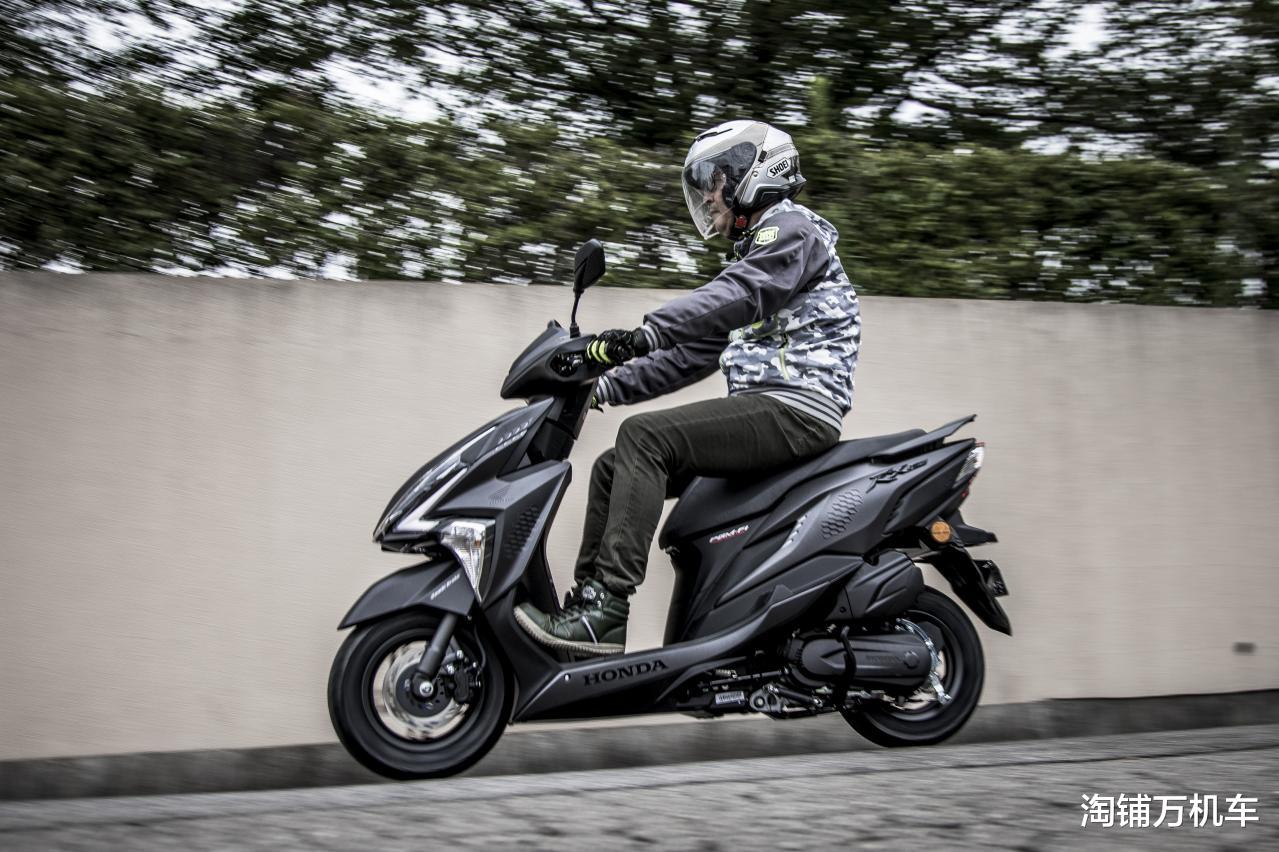本田|万元级小踏板绝佳之选 新大洲本田裂行RX125