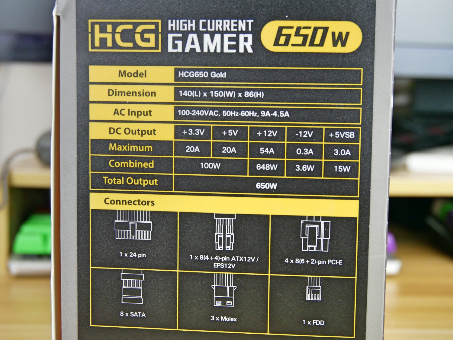 安钛克|记一次电源拯救计划——十年换新的安钛克 Antec HCG650金牌电源