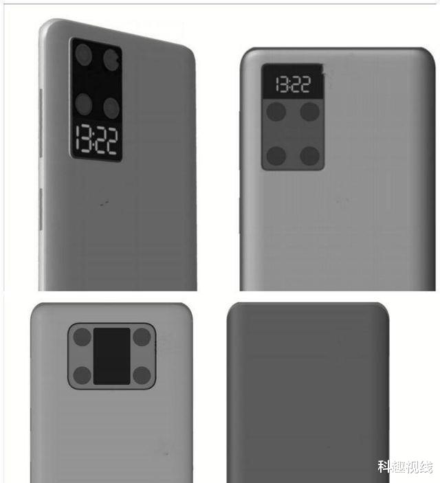 华为|华为新外观专利，摄像头越来越多，出现十字架造型